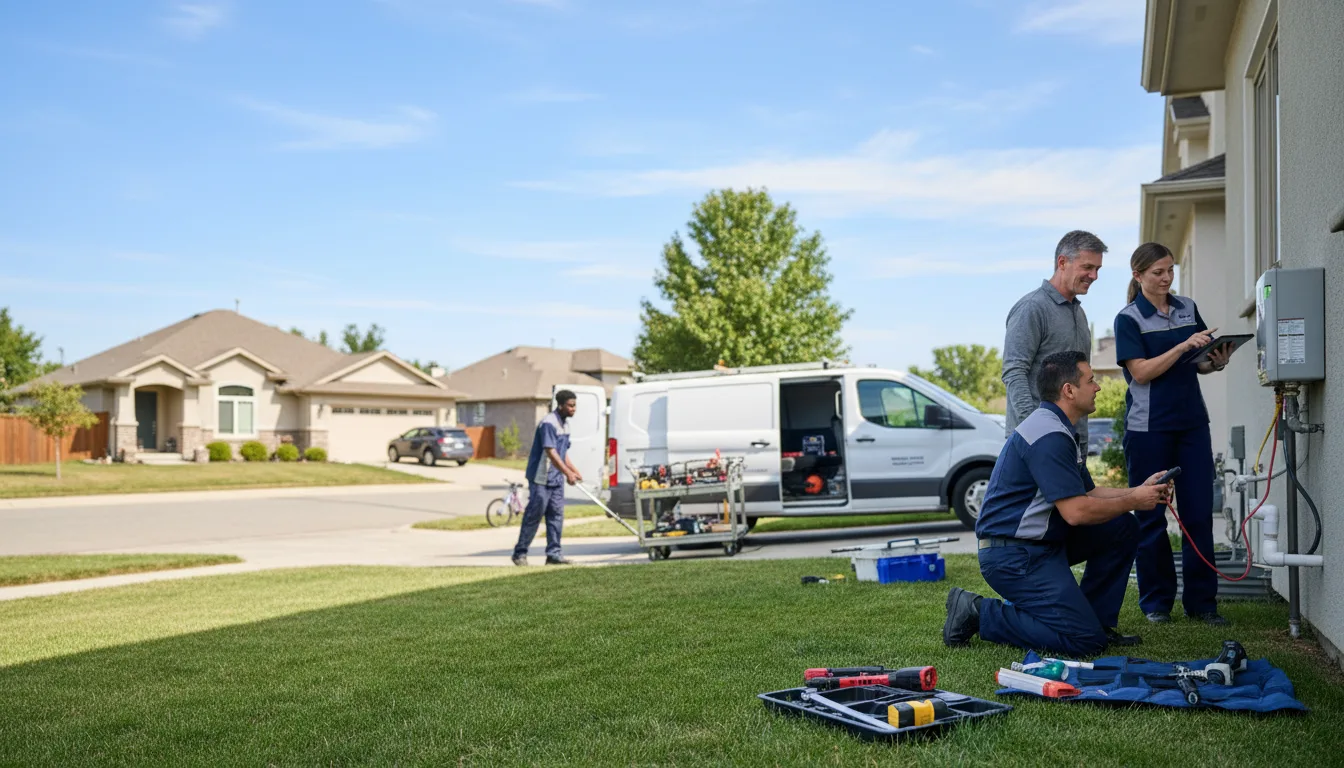 Tankless water heater service in Weaverville, CA